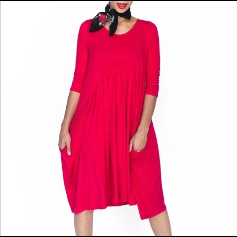 S/M/L Agnes & Dora Muse Midi Dress EE31